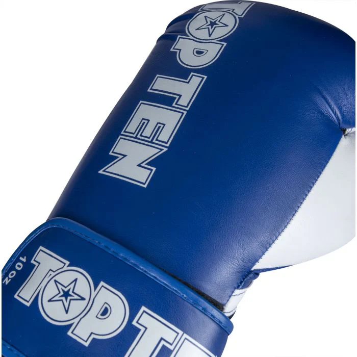 TOP TEN XLP Blue /White Boxing gloves, 2268-61 - Image 5