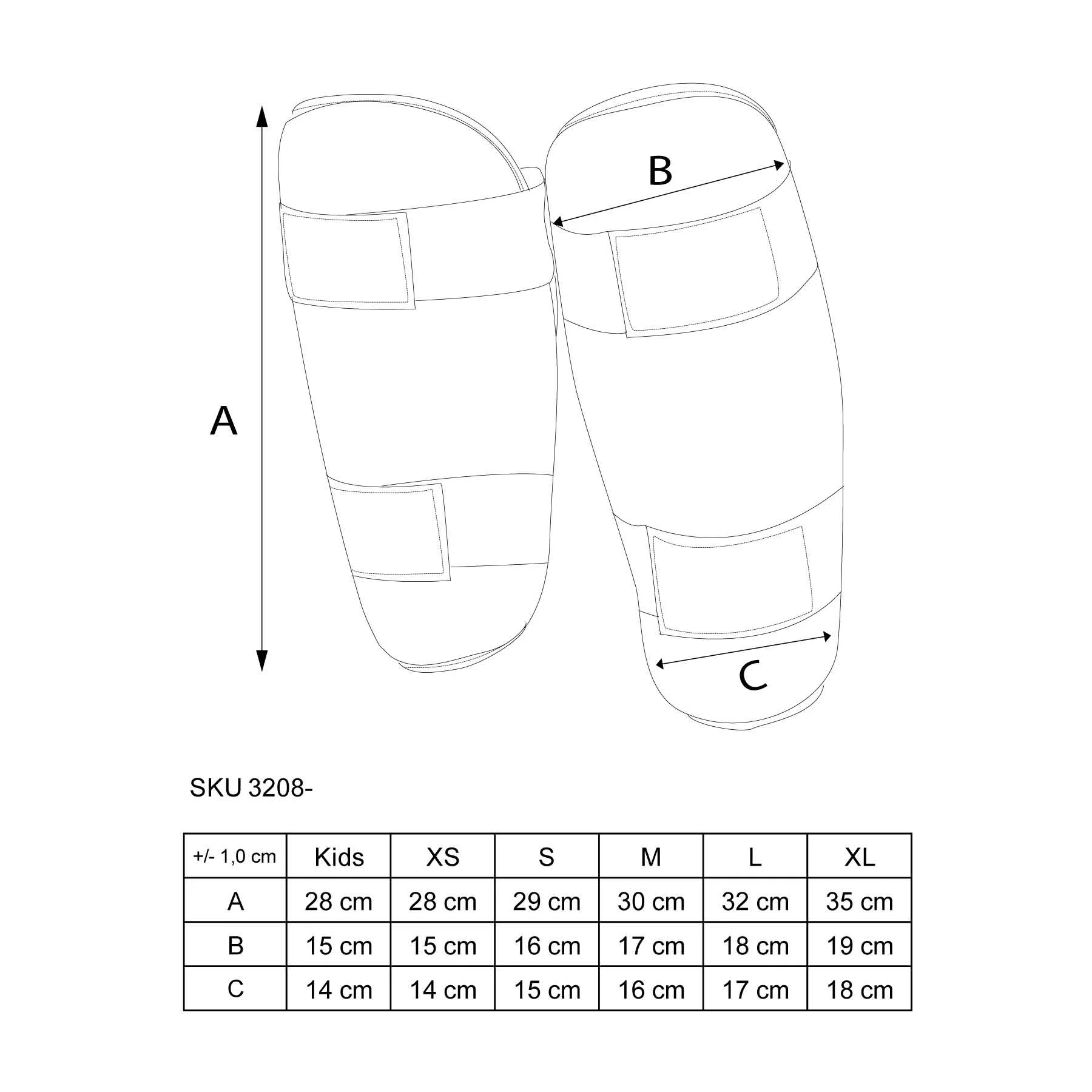Shinguards Top Ten WAKO - red - Image 3