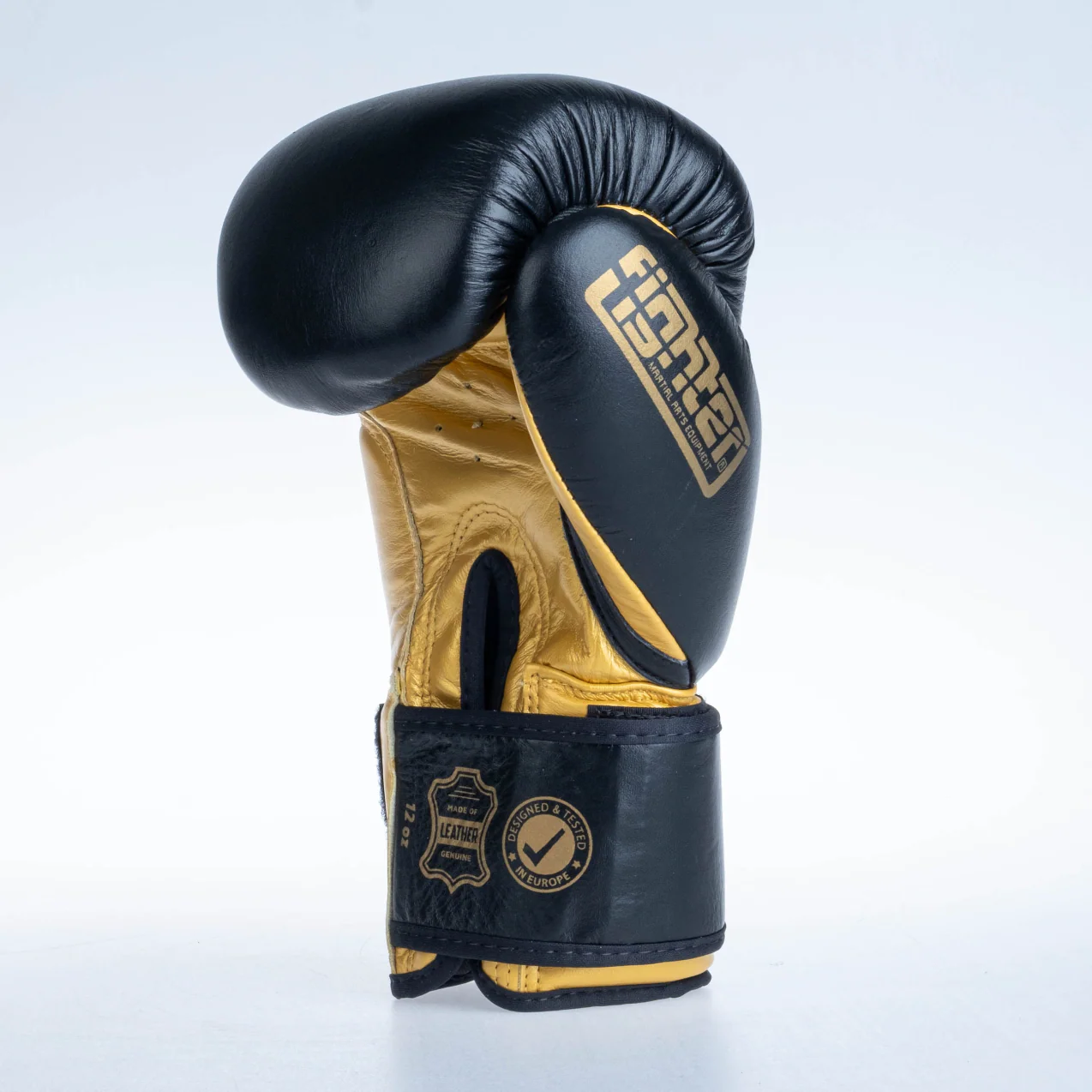 Fighter Amateur boxing gloves - black, 1376-BXG - Image 3