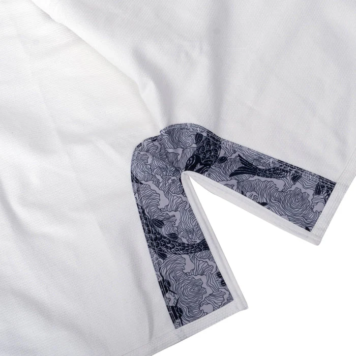 Fighter BJJ Uniform Samurai - white, BJJBW-N03 - Image 11