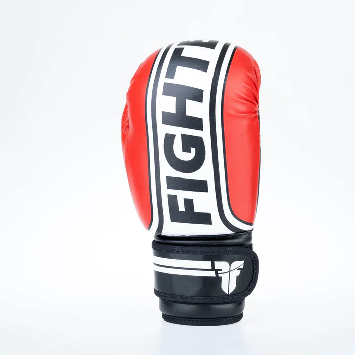 Fighter Boxing Gloves Basic Stripe - red - Image 7
