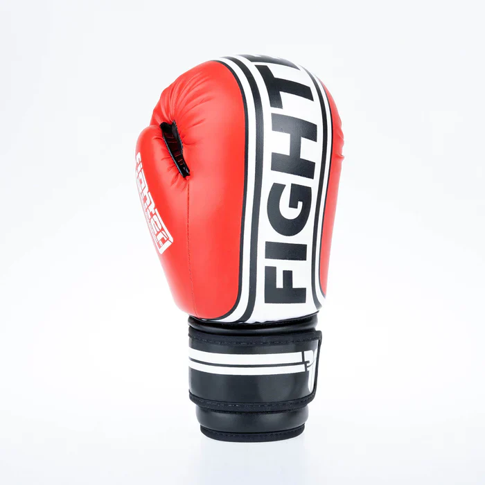 Fighter Boxing Gloves Basic Stripe - red - Image 8