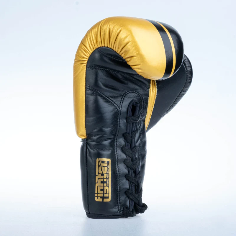 Fighter Boxing Gloves Competition - black/gold, FBGF-002GL - Image 9