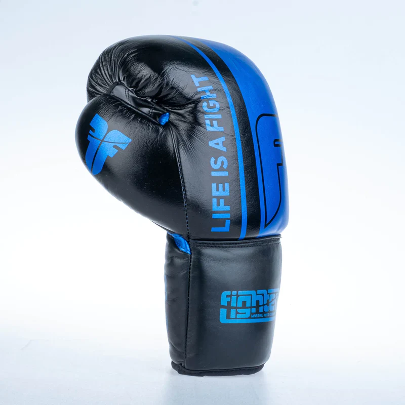 Fighter Boxing Gloves Competition - blue, FBGF-002BL - Image 5