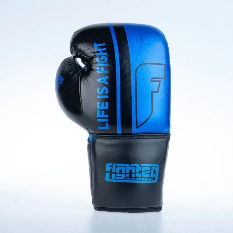 Fighter Boxing Gloves Competition - blue, FBGF-002BL - Image 6
