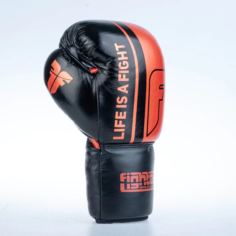 Fighter Boxing Gloves Competition - red, FBGF-002RD - Image 5