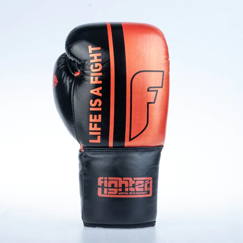 Fighter Boxing Gloves Competition - red, FBGF-002RD - Image 6