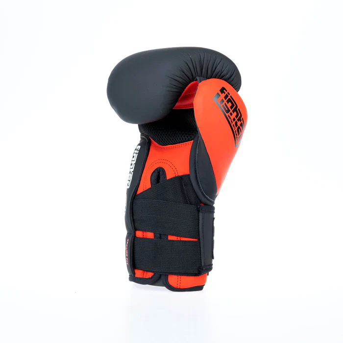 Fighter Boxing Gloves Secure Fit - black/red - Image 10