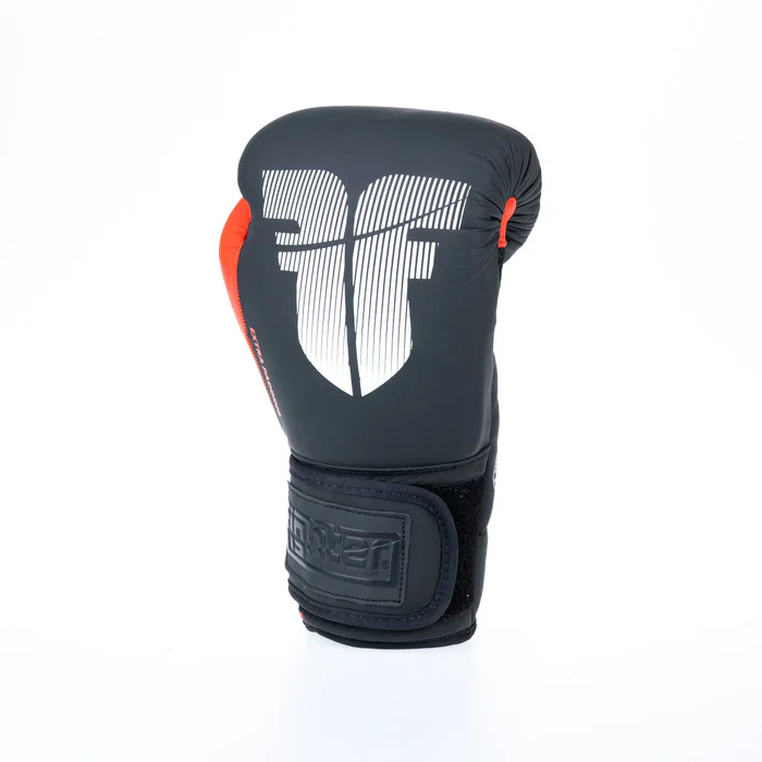 Fighter Boxing Gloves Secure Fit - black/red - Image 7
