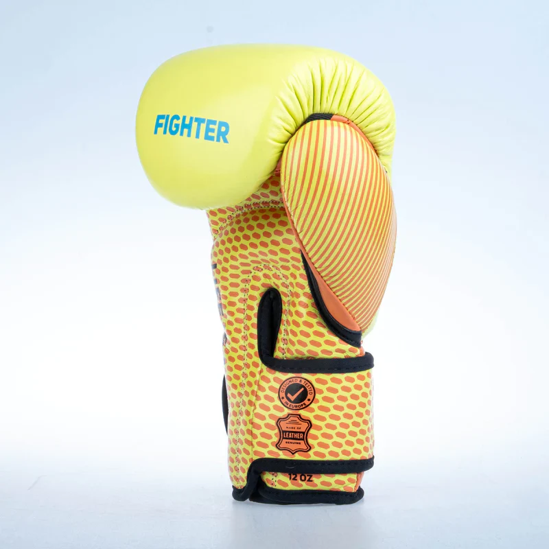 Fighter Boxing Gloves Training - yellow/orange, FBG-TRN-004 - Image 3