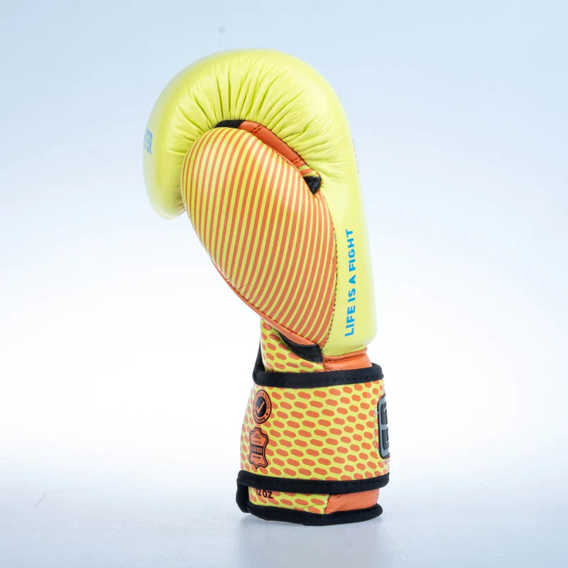 Fighter Boxing Gloves Training - yellow/orange, FBG-TRN-004 - Image 4