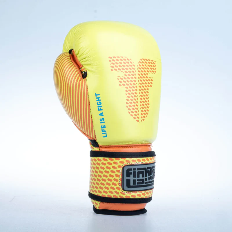 Fighter Boxing Gloves Training - yellow/orange, FBG-TRN-004 - Image 5