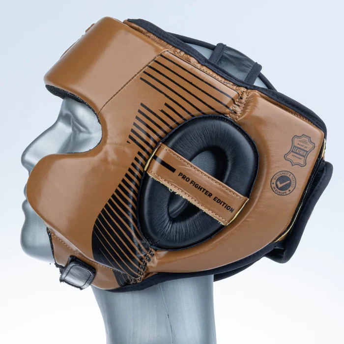 Fighter Head Guard Pro - brown, 2796PRBR - Image 7