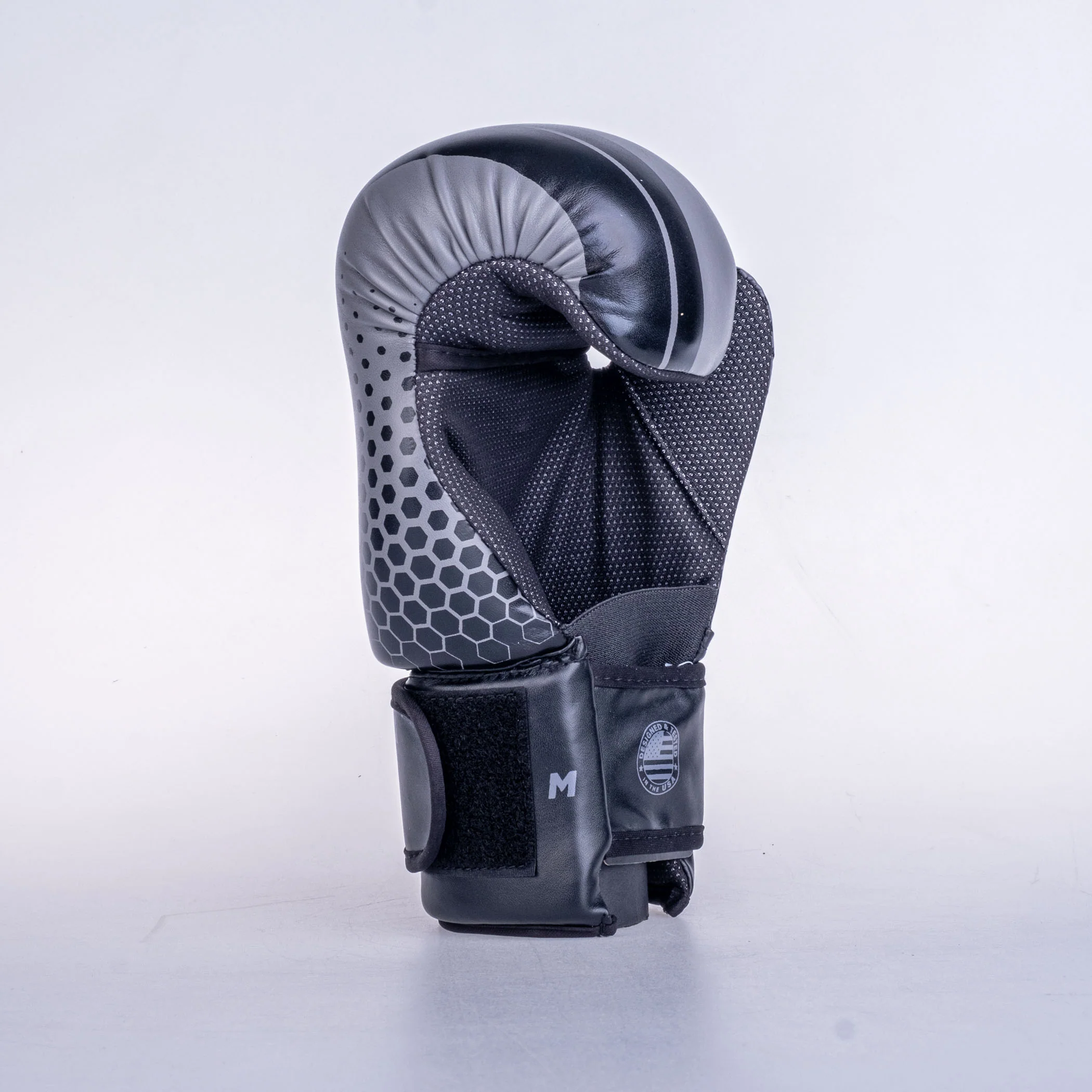 Fighter Open Gloves Pro Honeycomb - grey/black - Image 7