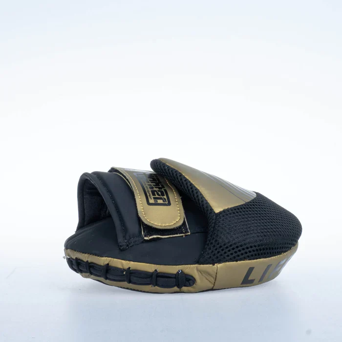 Fighter Round Shield Pro Small - black/gold, FSMPR-001-BG - Image 4