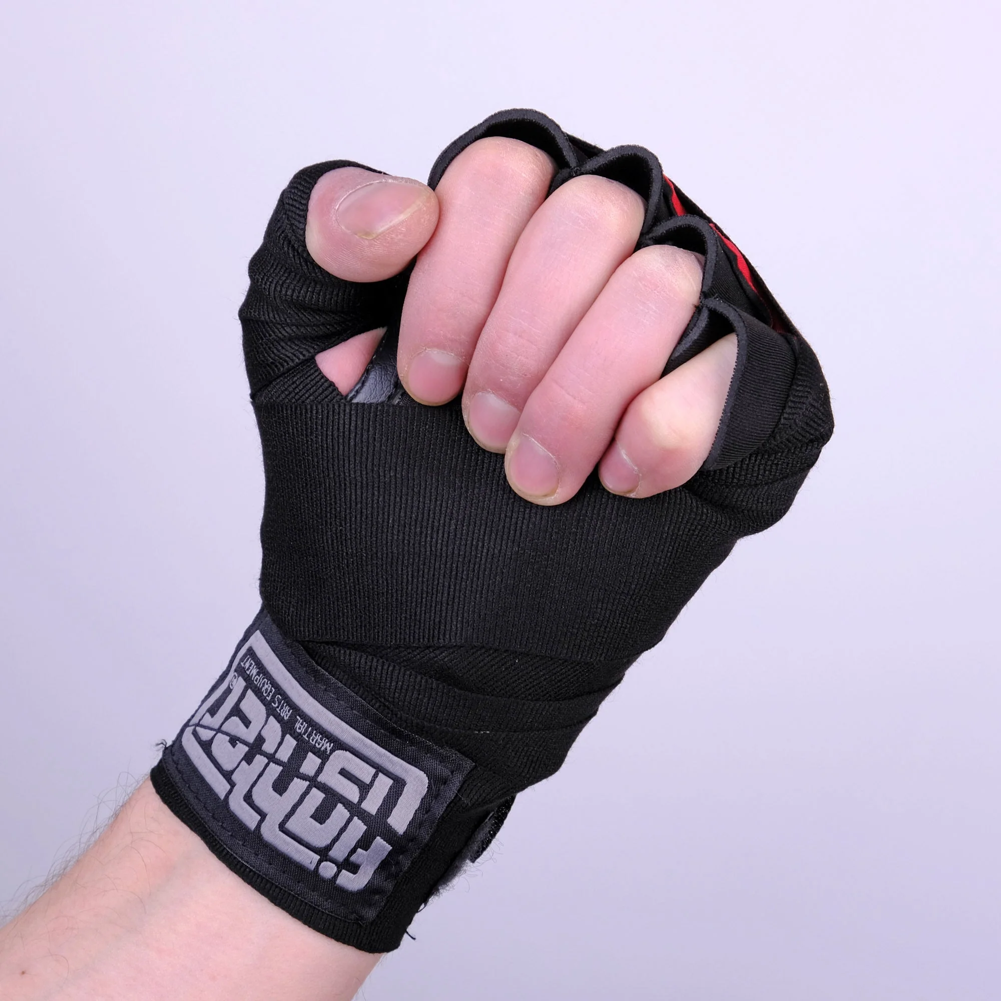 Fighter Strap - Gel Hand-Wraps - black, FGW-001BB - Image 6