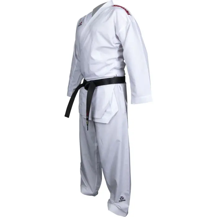 Hayashi WKF Karate-Gi Green - Red Embroidery, 0475-14 - Image 3