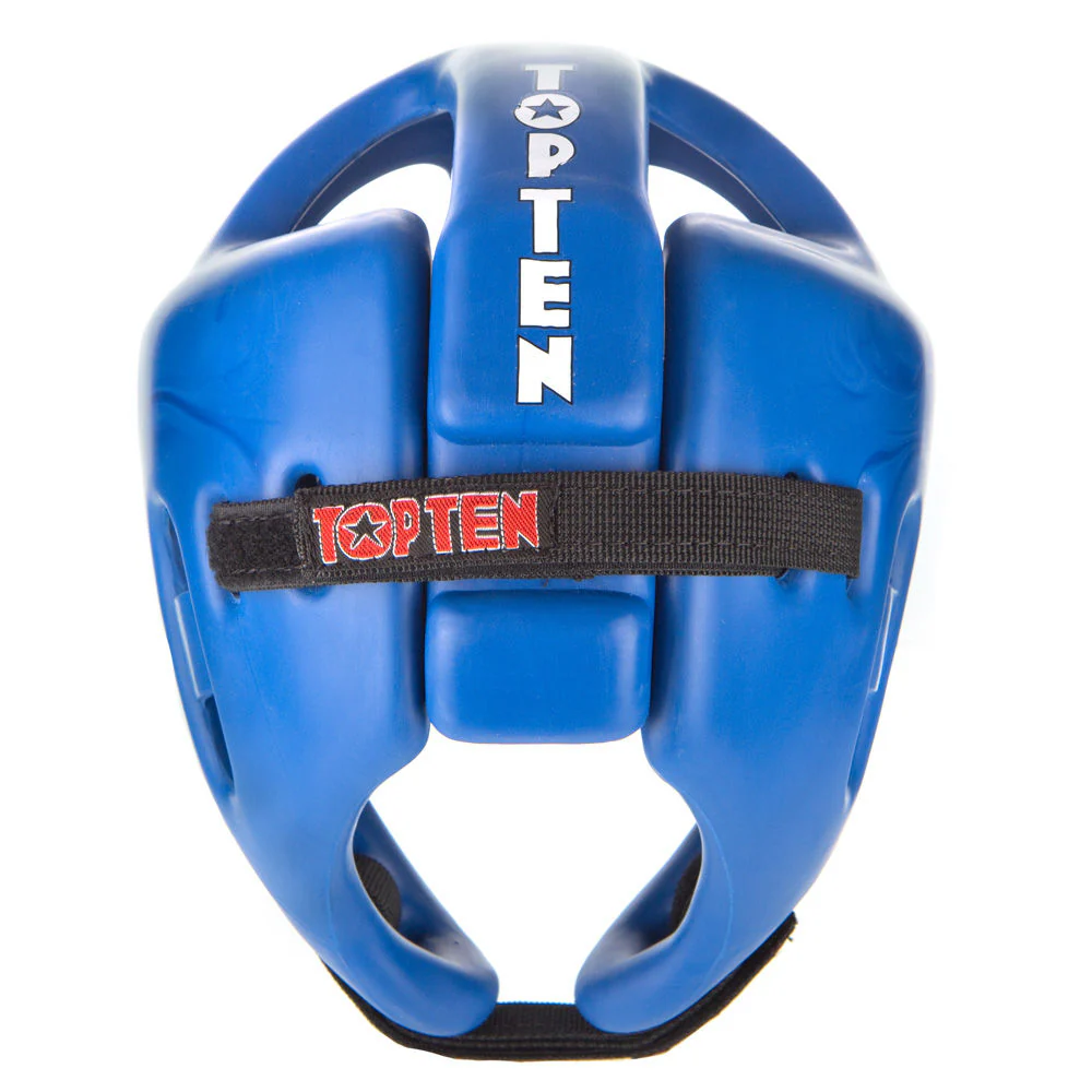 Top Ten Blue Competition Fight Head Guard - blue, 1061-B - Image 3