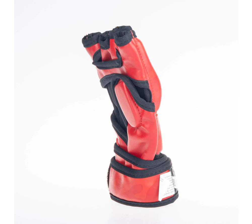 MMA gloves Fighter Competition - red/camo - Image 7
