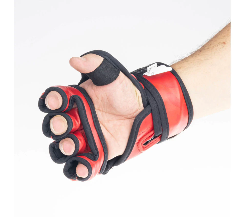 MMA gloves Fighter Competition - red/camo - Image 8