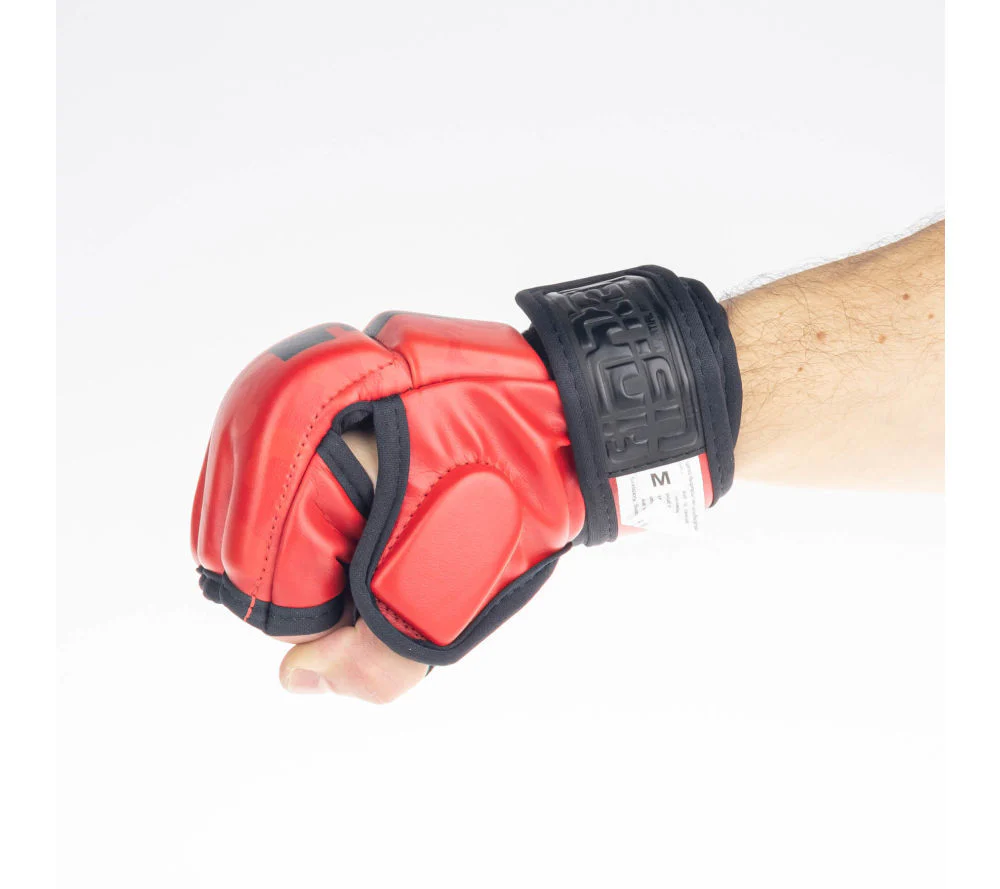 MMA gloves Fighter Competition - red/camo - Image 9