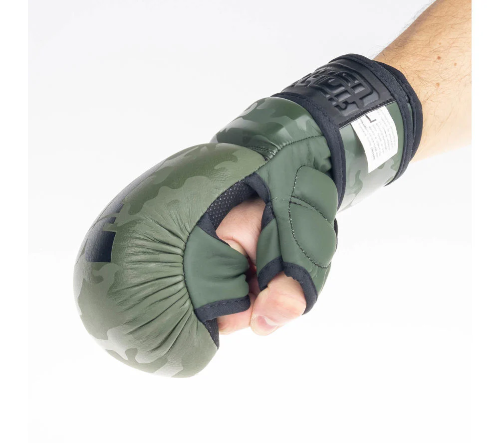 MMA gloves Fighter Training - khaki/camo - Image 5