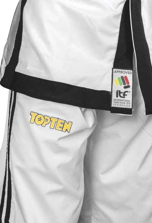 Taekwon-Do Grandmaster Dobok “Premium Gold” (7th - 9th Dan) - Image 7