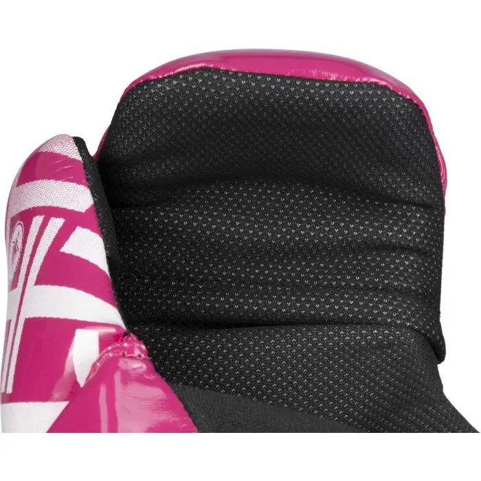 TOP TEN Glossy Pink/White Prism Pointfighter Open-Hand Gloves - Image 4