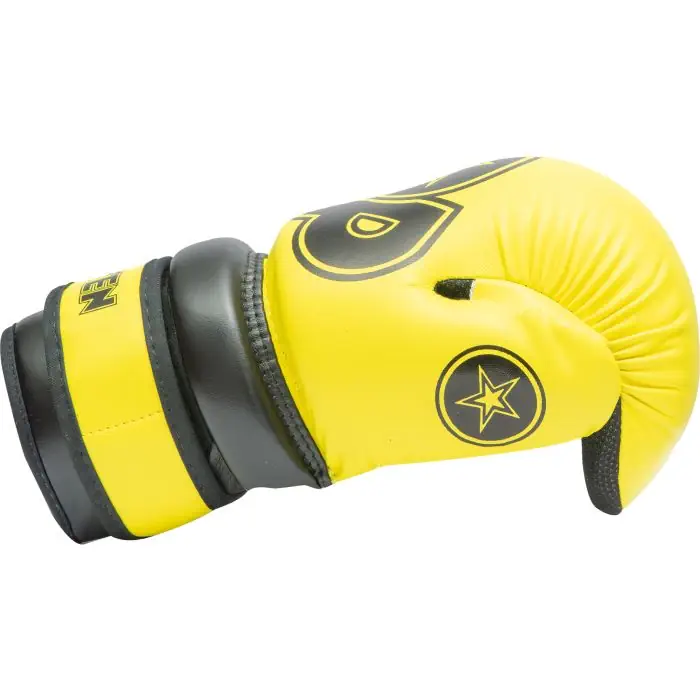Top Ten Open-Hand Gloves, yellow/black - Image 4