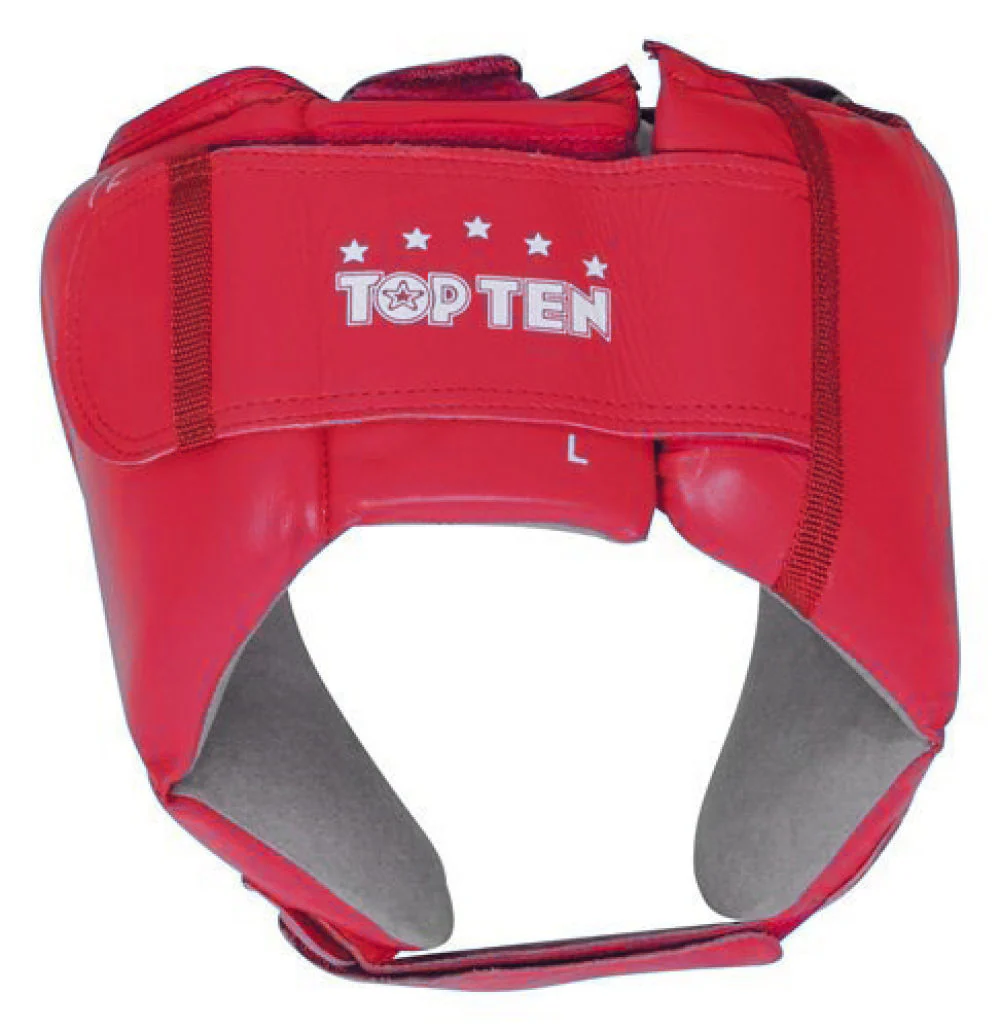 Top Ten Red IBA Head Guard - red, 4069-4 - Image 3