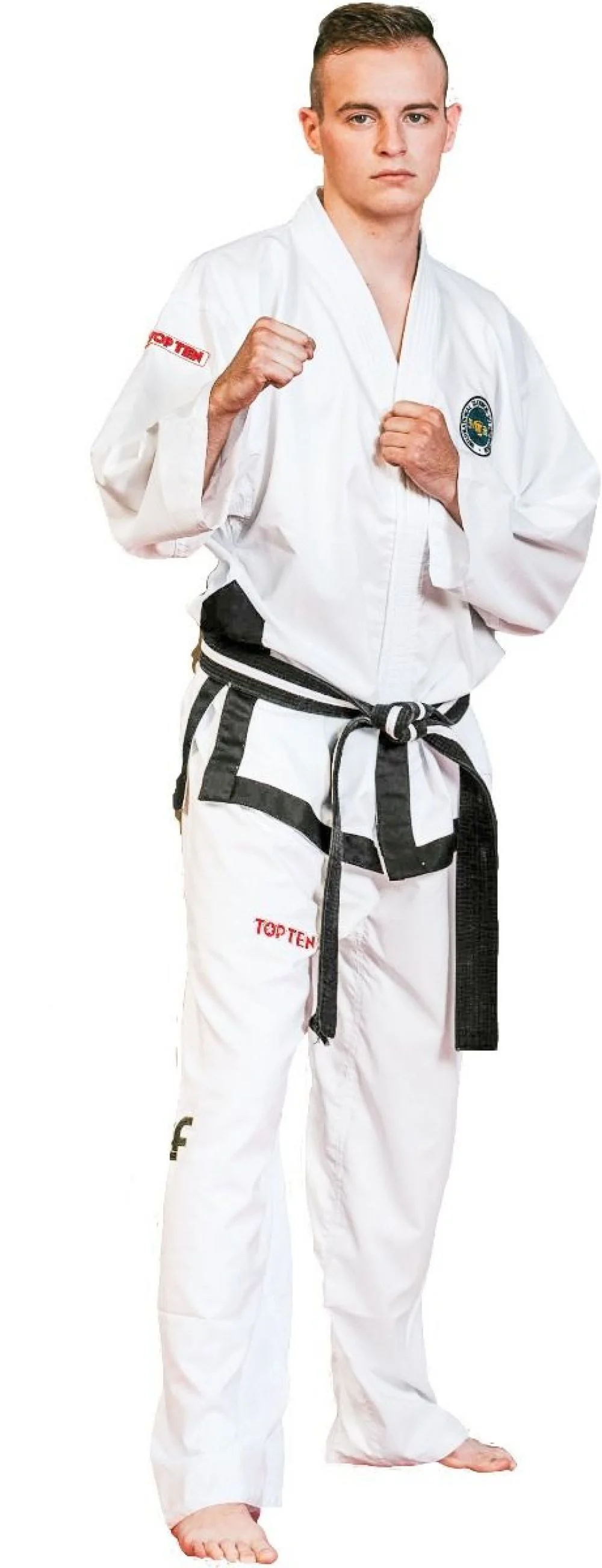TOP TEN ITF Assistant Instructor Uniform - Diamond Dobok 16771-1 ( 1st - 3rd Dan) - Image 4