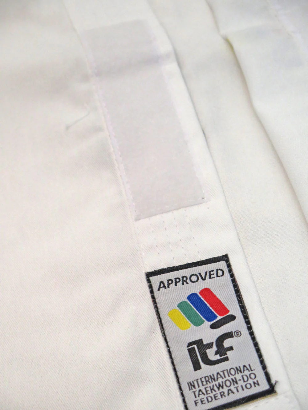 TOP TEN ITF KYONG student uniform - Embroidered White TKD Dobok, 16691-1 - Image 4