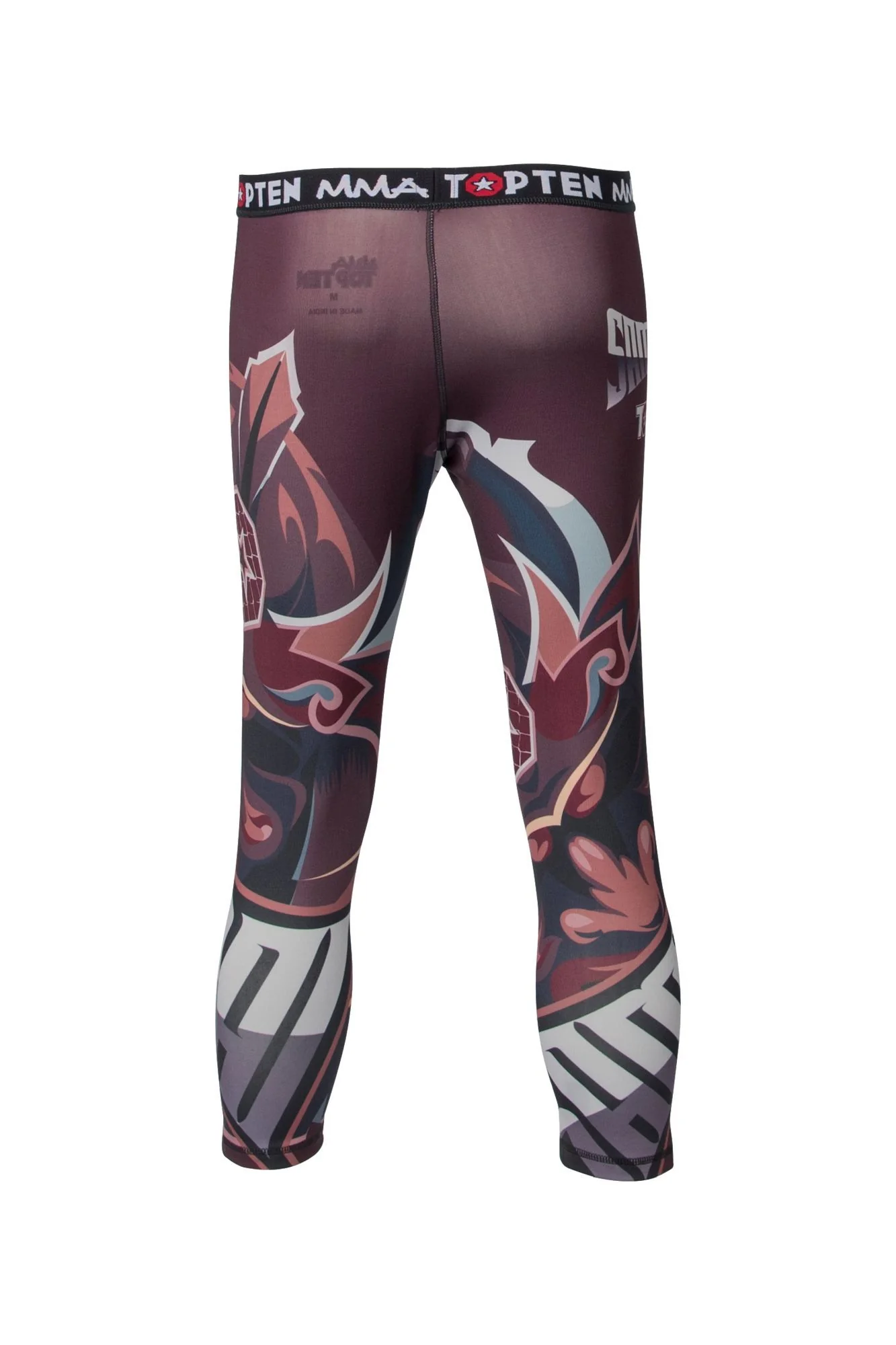 Top Ten workout leggings Samurai - dark red - Image 4