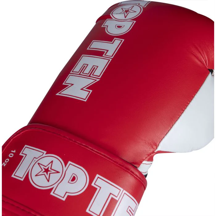 Top Ten XLP Kickboxing Gloves - Red 2268-4010 - Image 6